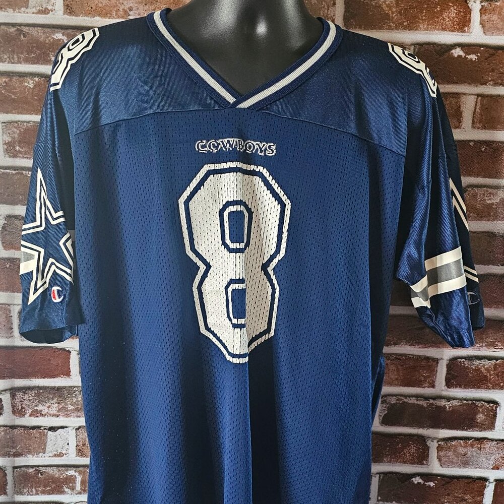 Troy Aikman Dallas Cowboys Vintage 90s Champion Jersey Size 48/L